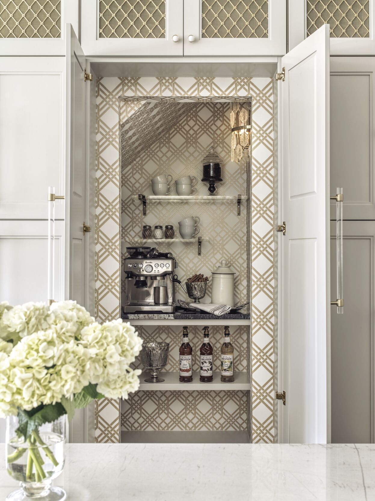 Textured Backsplashes